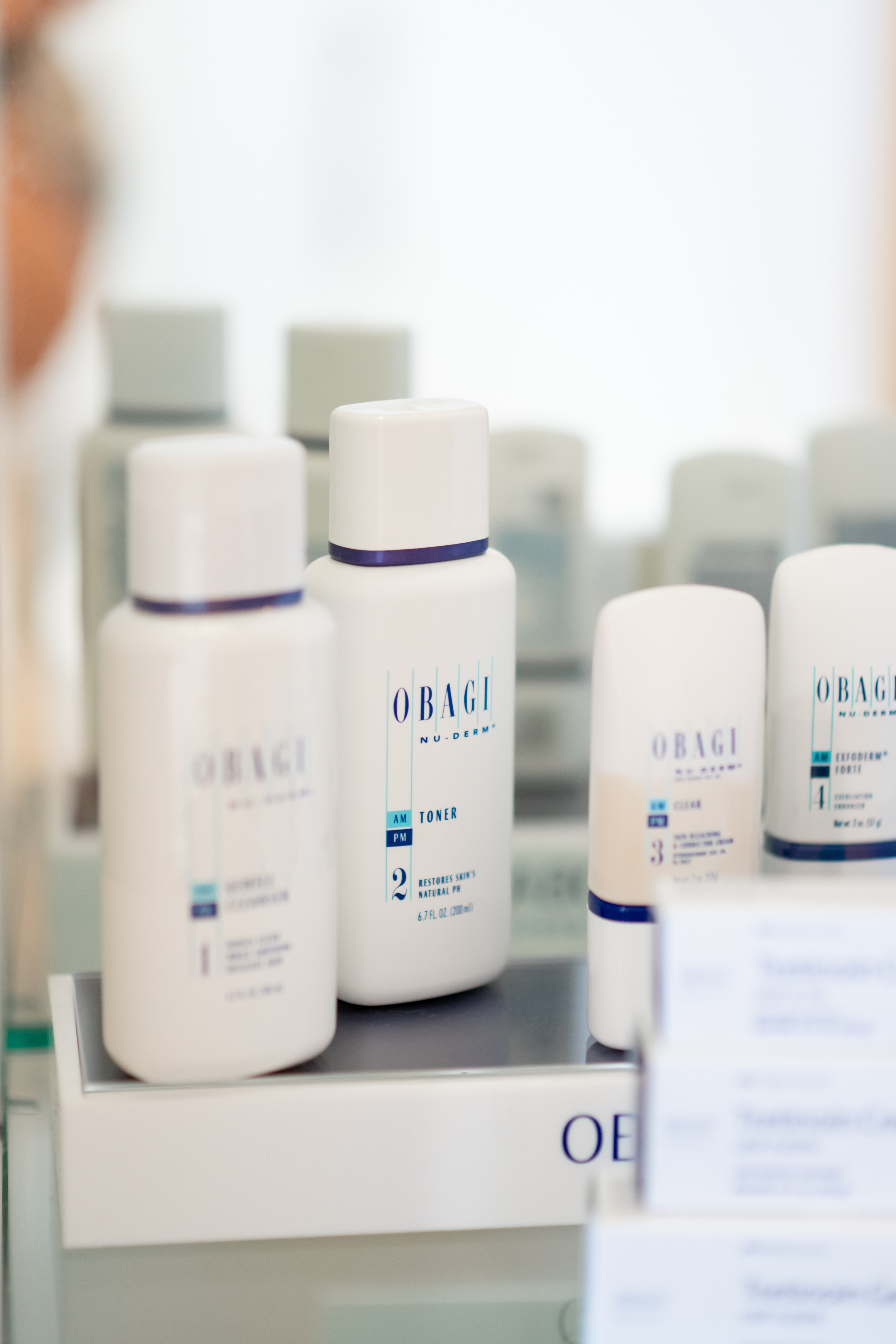 Professional skincare product line